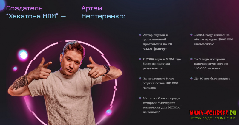 Артем Нестеренко - Практический онлайн-тренинг «Хакатон МЛМ» (2021)
