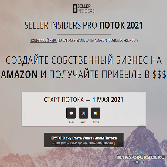 Seller Insiders - Пошаговый курс по запуску бизнеса на Amazon (2021)