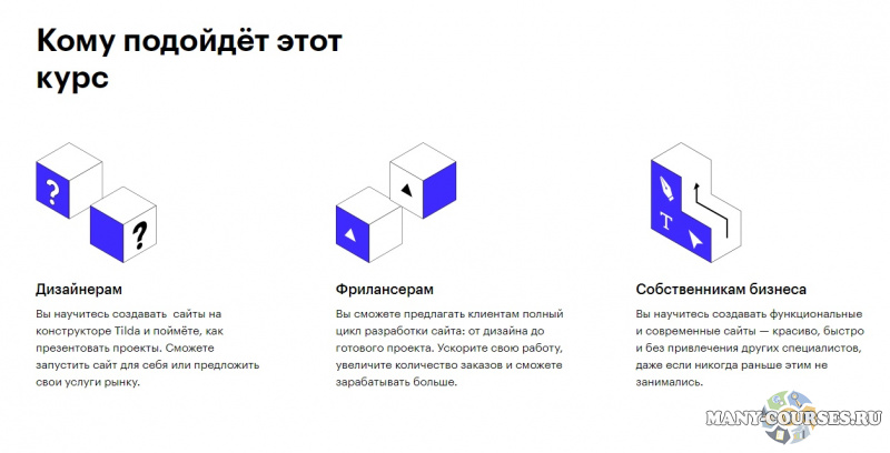 Skillbox - Дизайнер сайтов на Tilda (2020)
